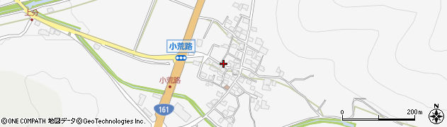 滋賀県高島市マキノ町小荒路495周辺の地図