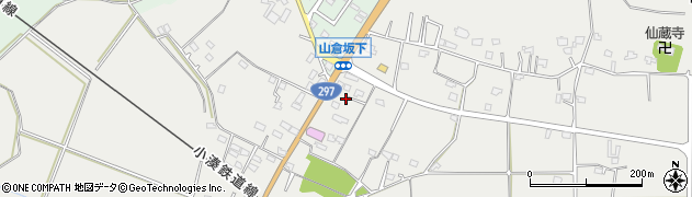 千葉県市原市山倉167周辺の地図