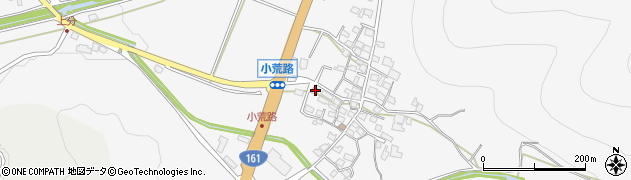 滋賀県高島市マキノ町小荒路896周辺の地図