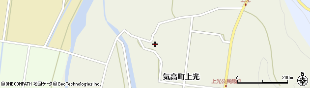 鳥取県鳥取市気高町上光430周辺の地図