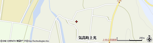 鳥取県鳥取市気高町上光431周辺の地図