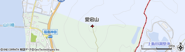 愛宕山周辺の地図