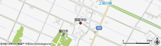 国富神社周辺の地図