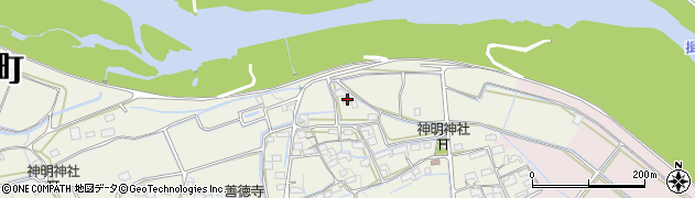 岐阜県揖斐郡揖斐川町小島1241周辺の地図