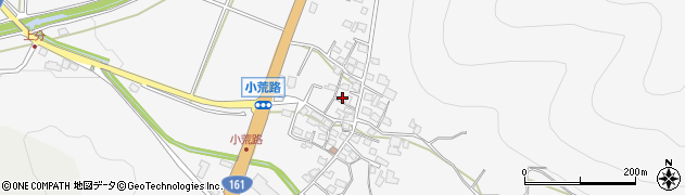 滋賀県高島市マキノ町小荒路486周辺の地図