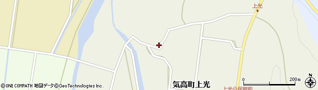鳥取県鳥取市気高町上光675周辺の地図