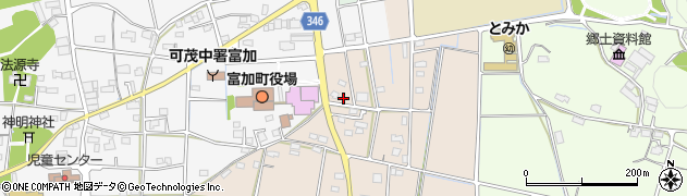 岐阜県加茂郡富加町羽生1061周辺の地図
