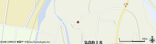 鳥取県鳥取市気高町上光673周辺の地図