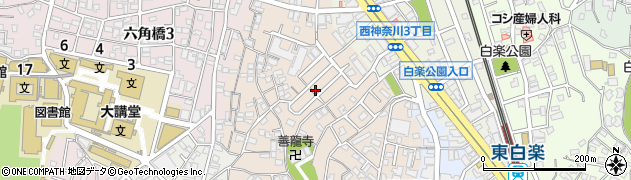 神奈川県横浜市神奈川区斎藤分町周辺の地図