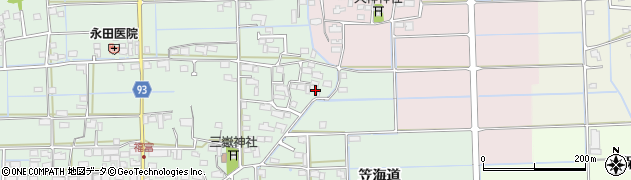 岐阜県岐阜市福富129周辺の地図