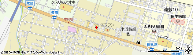 福井スズキ自動車販売スズキカープラザ小浜周辺の地図