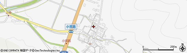 滋賀県高島市マキノ町小荒路480周辺の地図