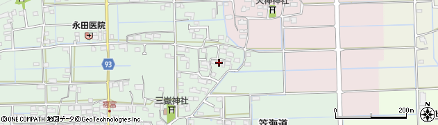 岐阜県岐阜市福富136周辺の地図