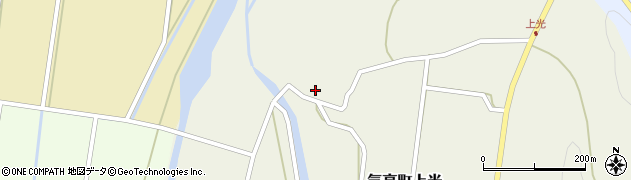 鳥取県鳥取市気高町上光677周辺の地図