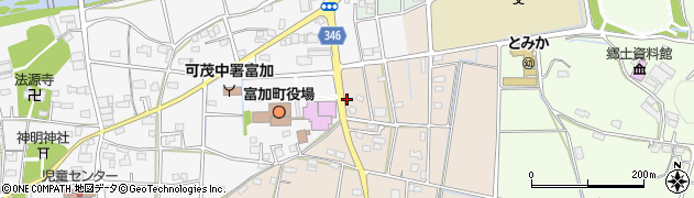 岐阜県加茂郡富加町羽生1067周辺の地図