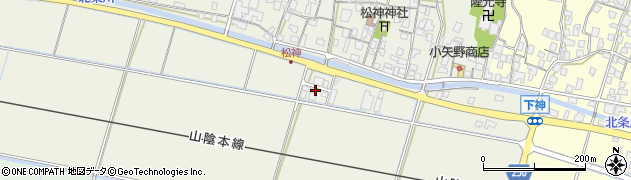 鳥取県東伯郡北栄町松神145周辺の地図