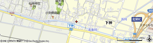 鳥取県東伯郡北栄町下神573周辺の地図