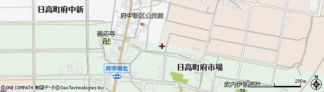 兵庫県豊岡市日高町府市場周辺の地図