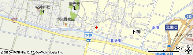 鳥取県東伯郡北栄町下神575周辺の地図