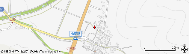 滋賀県高島市マキノ町小荒路477周辺の地図