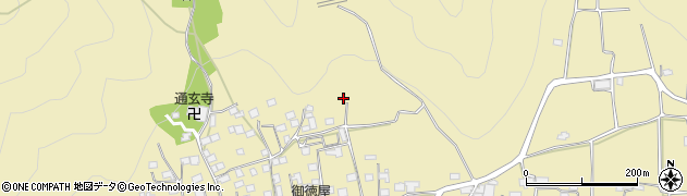 山梨県南都留郡鳴沢村122周辺の地図
