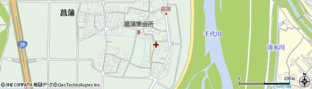鳥取県鳥取市菖蒲335周辺の地図