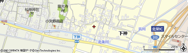 鳥取県東伯郡北栄町下神559周辺の地図