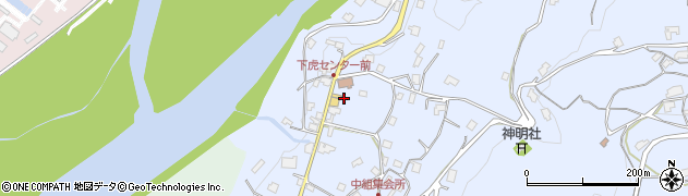 長野県飯田市下久堅下虎岩2452周辺の地図