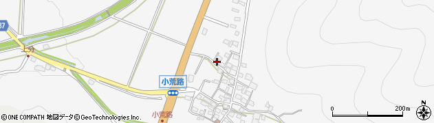 滋賀県高島市マキノ町小荒路454周辺の地図