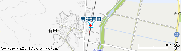 福井県三方上中郡若狭町周辺の地図