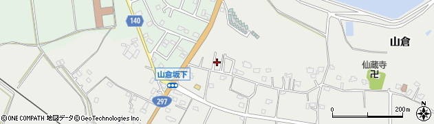 千葉県市原市山倉157周辺の地図