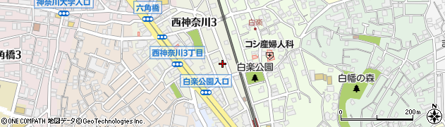 のぼたん横浜訪問看護ステーション周辺の地図