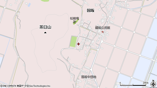 〒689-2102 鳥取県東伯郡北栄町国坂の地図