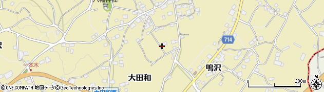 山梨県南都留郡鳴沢村3423-2周辺の地図