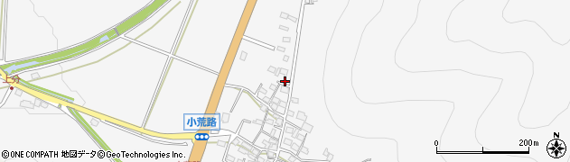 滋賀県高島市マキノ町小荒路463周辺の地図