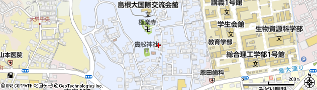 島根県松江市菅田町234周辺の地図