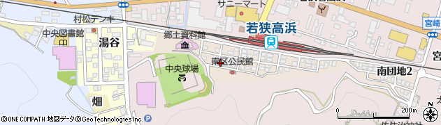 福井県大飯郡高浜町南団地周辺の地図