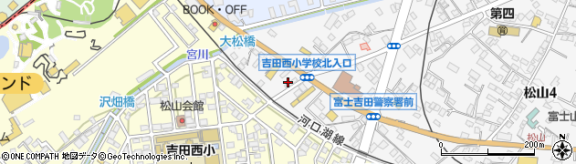 株式会社アクティオ富士吉田営業所周辺の地図