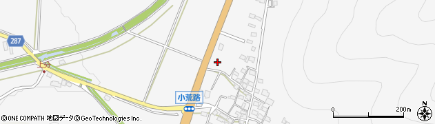 滋賀県高島市マキノ町小荒路448周辺の地図