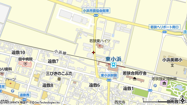 〒917-0241 福井県小浜市池田の地図