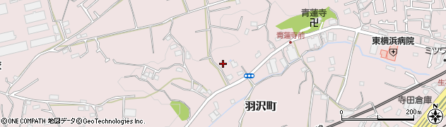 神奈川県横浜市神奈川区羽沢町周辺の地図