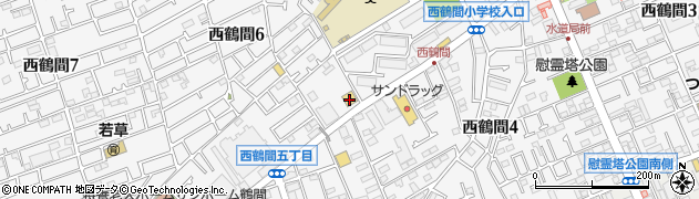 ガスト大和鶴間店周辺の地図