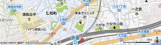 相応寺周辺の地図