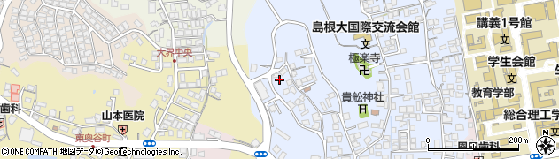 島根県松江市菅田町89周辺の地図