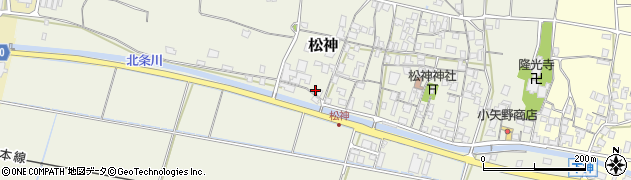 鳥取県東伯郡北栄町松神661周辺の地図