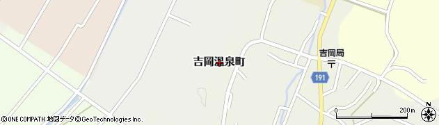 鳥取県鳥取市吉岡温泉町周辺の地図