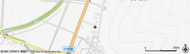 滋賀県高島市マキノ町小荒路387周辺の地図