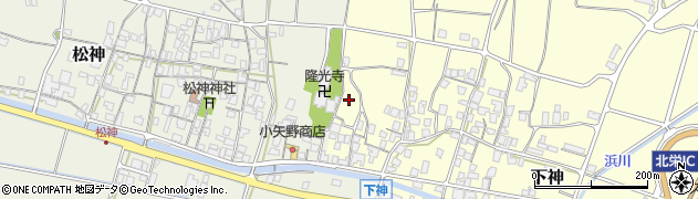 鳥取県東伯郡北栄町下神996周辺の地図