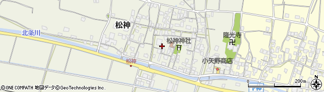 鳥取県東伯郡北栄町松神761周辺の地図