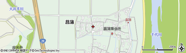 鳥取県鳥取市菖蒲469周辺の地図